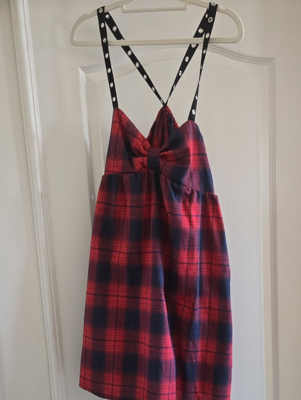 Red Plaid  Sundress